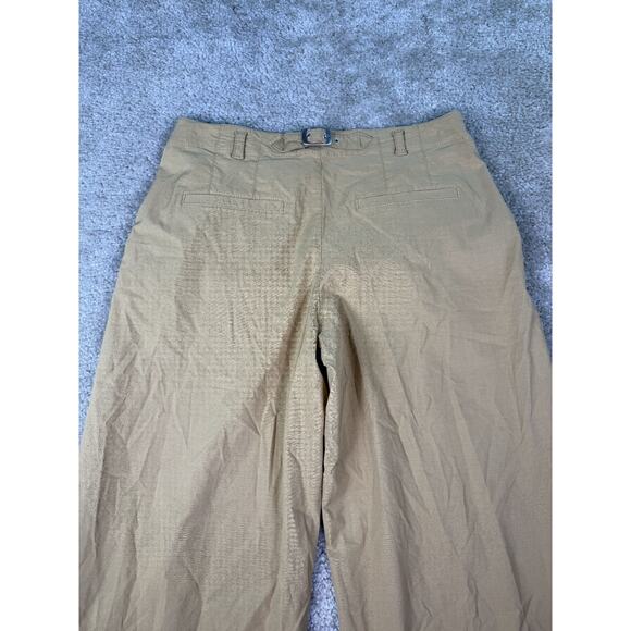 Anthropologie Pants Womens Size 0 Brown Wide Leg Pockets 29x31 C215 - Picture 5 of 12